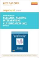 Nursing Interventions Classification (NIC) Access Code di Gloria M. Bulechek, Howard K. Butcher, Joanne M. Dochterman edito da Mosby