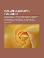 Italian Newspaper Founders: Vilfredo Par di Books Llc edito da Books LLC, Wiki Series