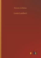 Louis Lambert di Honore de Balzac edito da Outlook Verlag
