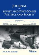 Journal Of Soviet And Post-Soviet Politics And Society di Julie Makarychev Fedor edito da Ibidem-Verlag, Jessica Haunschild U Christian Schon