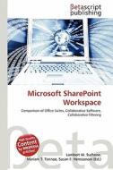 Microsoft Sharepoint Workspace edito da Betascript Publishing