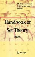 Handbook of Set Theory edito da Springer Netherlands