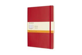 Moleskine Scarlet Red Extra Large Ruled Notebook Soft edito da Moleskine
