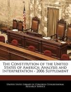 The Constitution Of The United States Of America edito da Bibliogov