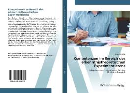 Kompetenzen im Bereich des erkenntnistheoretischen Experimentierens di Simon Schäfer edito da AV Akademikerverlag