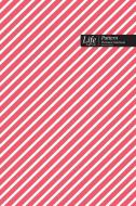 Striped Pattern Composition Notebook, Dotted Lines, Wide Ruled Medium Size 6 x 9 Inch (A5), 144 Sheets Pink Cover di Design edito da BLURB INC