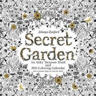 Secret Garden 2018 Wall Calendar di Johanna Basford edito da Andrews Mcmeel Publishing