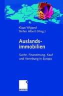 Auslandsimmobilien edito da Gabler Verlag