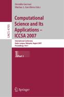 Computational Science and Its Applications - ICCSA 2007 edito da Springer Berlin Heidelberg