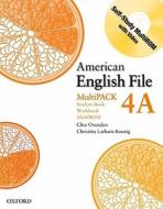 American English File Level 4: Student Book/workbook Multipack A di Clive Oxenden, Christina Latham-Koenig, Paul Seligson edito da Oxford University Press
