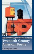 The Cambridge Introduction to Twentieth-Century American Poetry di Christopher Beach edito da Cambridge University Press