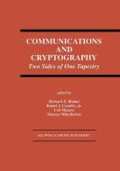 Communications and Cryptography edito da Springer US