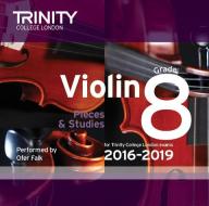 Violin Cd Grade 8 2016-2019 di Trinity College London edito da Trinity College London Press