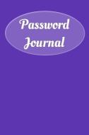Password Journal: 6 X 9 Notebook, 100 Pages, Color Blue di Password Journal Artists edito da INDEPENDENTLY PUBLISHED