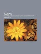 Land: Land Islands, Outline Of Land, di Books Llc edito da Books LLC, Wiki Series