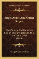 Street Arabs and Gutter Snipes: The Pathetic and Humorous Side of Young Vagabond Life in the Great Cities (1883) di George Carter Needham edito da Kessinger Publishing
