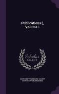 Publications (, Volume 1 edito da Palala Press