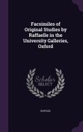 Facsimiles Of Original Studies By Raffaelle In The University Galleries, Oxford di Raphael edito da Palala Press