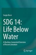 SDG 14: Life Below Water di Sergio Rossi edito da Springer International Publishing