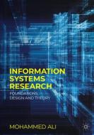 Information Systems Research di Mohammed Ali edito da Springer International Publishing AG