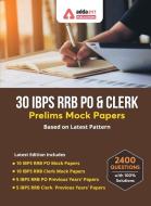 30 IBPS RRB PO & Clerk Prelims Mock Papers Practice Book English Medium di ADDA247 Publication edito da Metis Eduventures pvt ltd