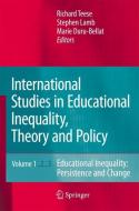 International Studies in Educational Inequality, Theory and Policy edito da Springer Netherlands