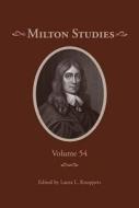 Milton Studies di Laura Lunger Knoppers edito da Duquesne University Press