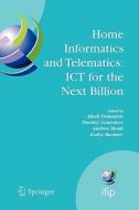 Home Informatics and Telematics: ICT for the Next Billion edito da Springer US