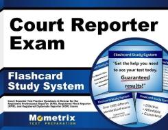 Court Reporter Exam Flashcard Study System: Court Reporter Test Practice Questions and Review for the Registered Professional Reporter (Rpr), Register di Court Reporter Exam Secrets Test Prep Te edito da Mometrix Media LLC