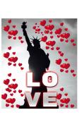 Statue Of Liberty Valentine's Heart C di SIR MICHAEL HUHN edito da Lightning Source Uk Ltd