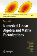 Numerical Linear Algebra and Matrix Factorizations di Tom Lyche edito da Springer International Publishing