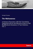 The Mahawanso di George Turnour edito da hansebooks