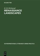 Renaissance landscapes di H. M. Richmond edito da De Gruyter Mouton