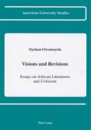 Visions and Revisions di Oyekan Owomoyela edito da Lang, Peter
