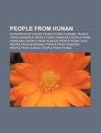 People From Hunan: Shen Wei, Zeng Jize, di Books Llc edito da Books LLC, Wiki Series