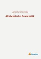 Altsächsische Grammatik edito da Literaricon Verlag