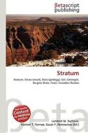 Stratum di Lambert M. Surhone, Miriam T. Timpledon, Susan F. Marseken edito da Betascript Publishing