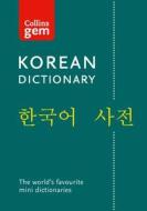 Collins Gem Korean Dictionary di Collins Dictionaries edito da Harpercollins Publishers