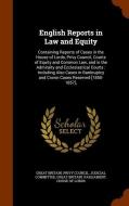 English Reports In Law And Equity edito da Arkose Press