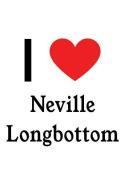 I Love Neville Longbottom: Neville Longbottom Designer Notebook di Perfect Papers edito da LIGHTNING SOURCE INC