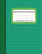 Graph Paper Notebook 1 Inch Squares: Blank Quad Ruled 110 Square Grid Pages Large (8.5 X 11) (Comosition Books) di Studio Kids Jk edito da Createspace Independent Publishing Platform