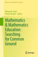 Mathematics & Mathematics Education: Searching for Common Ground edito da Springer Netherlands