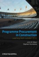 Programme Procurement in Construction di John Mead edito da Wiley-Blackwell