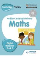 Hodder Cambridge Primary Maths Cd-rom Digital Resource Pack 5 di Steph King edito da Hodder Education