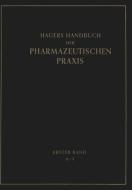 Hagers Handbuch der Pharmazeutischen Praxis di Hermann Hager edito da Springer Berlin Heidelberg