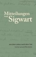 Mitteilungen von Sigwart edito da Books on Demand