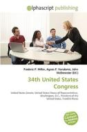 34th United States Congress edito da Vdm Publishing House