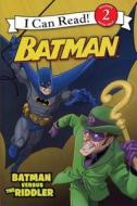 Batman Versus the Riddler di Donald Lemke edito da Turtleback Books