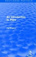 An Introduction to Pope di Pat (University of South Florida Rogers edito da Taylor & Francis Ltd