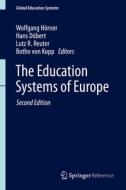 The Education Systems Of Europe edito da Springer International Publishing Ag